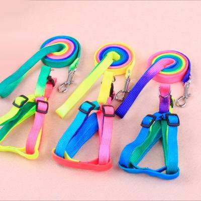 China Colorful Pet Traction Rope Nylon Quick Release For Dog for sale