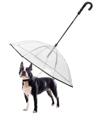 中国 調節可能な小さい犬のための傘によって付けられる拡張可能の犬の鎖 販売のため