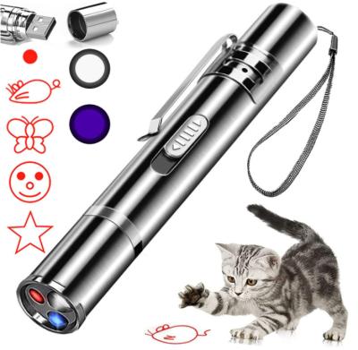 Chine Meilleur rouge Cat Treat Puzzles de Cat Toy Electronic Interactive Cat Toys d'indicateur de lumière du laser LED à vendre