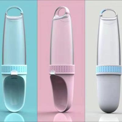 China Pet Travel Cup Portable Dog Water Bottle Hanging Cat Water Cup Travel Outing Dog Water Bottle Pet Waterer for sale