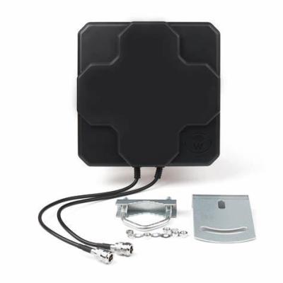 China 2*X22dBi Outdoor 4G 5G Signal Booster , Dual Polarization LTE Panel Antenna for sale