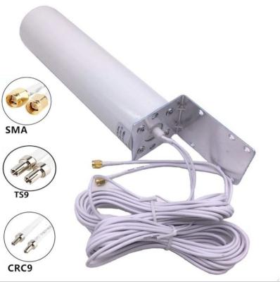 China SMA 12dBi Omni 4G Signal Booster 3G TS9 2.4GHz CRC9 WiFi LTE Antenna For Huawei for sale