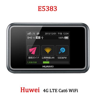 China Unlocked Huawei E5383 cat6 4G mobile wifi router portatil repetidor wifi router for sale