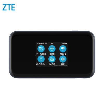 China Unlocked ZTE 5G Mobile WiFi A004ZT Dual Band 2.4/5GHz WiFi 6 Pocket Router 5G 4G LTE 3Gbps 4100mAh for sale