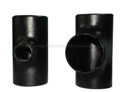 China DN300 Sch 40 Pipe Fitting Tee Equal ANSI B16.9 Welded Carbon Steel 1/2