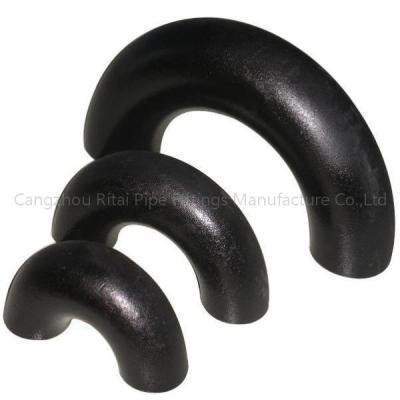 China Long Radius Welded Pipe Fittings 180 Degree WPB ASME B16.9 Carbon Steel for sale