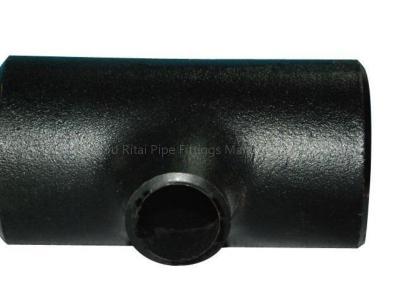 China SGP DN1000 Black Pipe Reducing Tee , Carbon Steel SCH 10 Butt Weld Equal Tee for sale