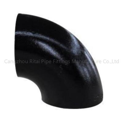 China Colocaciones de tubo soldadas con autógena extremo del codo de la instalación de tuberías del acero de carbono del ANSI A53 en venta