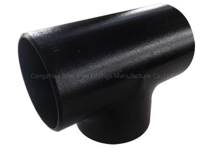 China SCH 40 3 Way Water Pipe Tee Fitting SGP WPB Carbon Steel Weld for sale