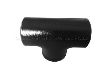China ANSI ASME B16.9 Butt Welded Pipe Fittings Equal Unequal XS Carbon Steel Reducing Tee for sale