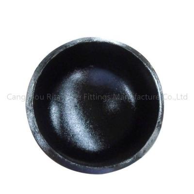 China ANSI ASME B16.9 1 Inch Pipe End Caps WPL6 , BW SGP Black Steel Pipe Fittings for sale