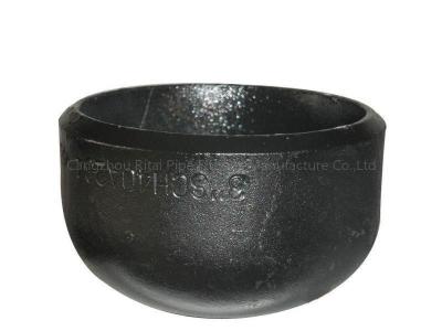 China DN100 Weld On Pipe Caps Sch 40 ASME Seamless Steel Pipe Fittings for sale