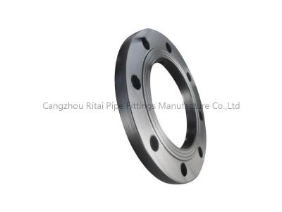 China DIN Slip On Carbon Steel Pipe Flange Flat Face Forged PN16 8 Holes DIN PLFF for sale