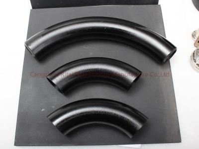 China ASME 3D 10D 5D Pipe Bends 45 90 180 Degree Butt Welding Carbon Steel for sale
