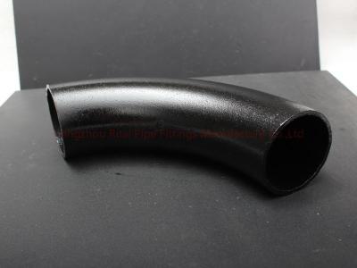 China A53Gr.B LR 3D Pipe Bends 22.5 45 90 120 degree black for Petroleum for sale