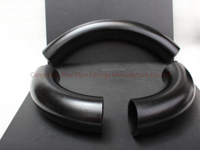 China 1/2 Inch Mild Steel Exhaust Pipe Bends 3D 5D 10D 180 Degree Butt Weld Bend for sale
