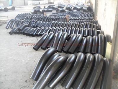 China JIS BW 3D Pipe Bends 4 Inch 45 Degree SGP Flanged For Fabrication for sale