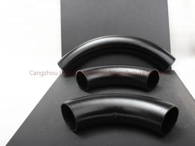 China ASTM A234 WPB 3D Pipe Bends Carbon Steel Seamless XS Butt Weld for sale