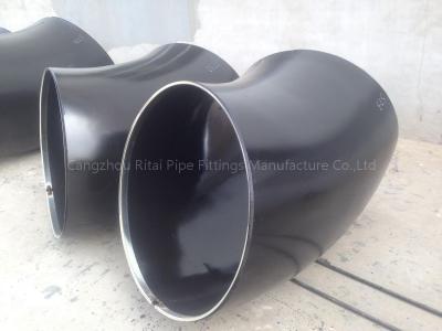 China A234 WPB Large Pipe Elbows Sch 160 45 Degree Long Radius Bend CS For Gas Exhaust for sale