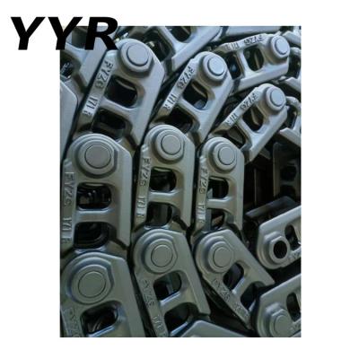 China Ex120 Ex200 Excavator Track Chain Assy 40SiMnTi 35mnbh Material for sale