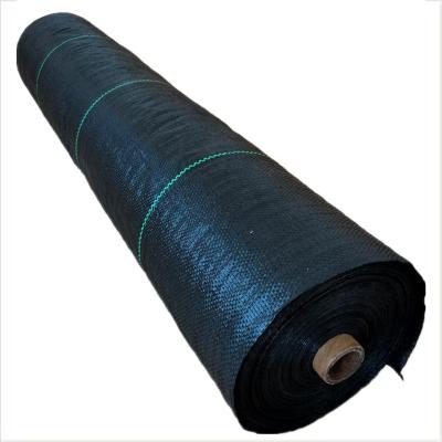 China Waterproof Polypropylene Woven Ground Cover Rolls Nontoxic 2x20m for sale