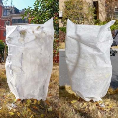 China White Garden Plant Protection Fleece Bags Tear Resistant Practical for sale
