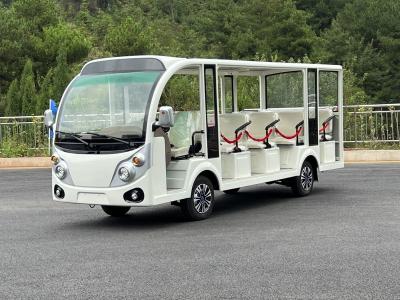 Κίνα 11 ηλεκτρικό λεωφορείο τουριστών οχημάτων επίσκεψης επιβατών με τη ΣΥΝΕΧΉ μηχανή 4 5kW ρόδες προς πώληση