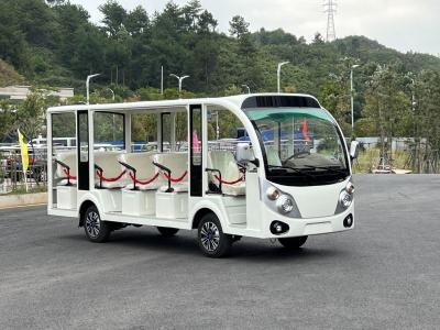 China Battery Power Transmission 14 Seats Electric Vehicle Sightseeing Bus Electric Cart For Adult And Kids for sale
