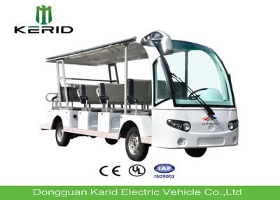 China Electric Tourist Vehicles With 14 Seats , Electric Sightseeing Bus Battery Operated for sale