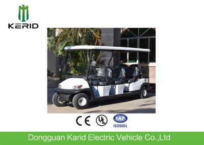 China Powerful DC Motor Electric Golf Carts 8 Seats for Restaurant Hotel Resort Sightseeing for sale