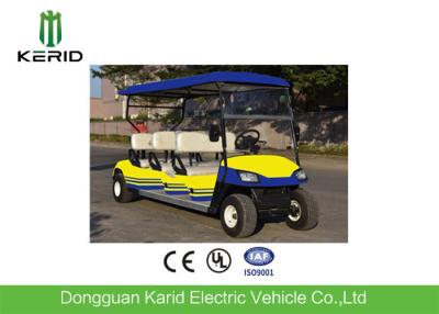 China Professional 6 Person Electric Golf Carts With Comfortable Seats Multi Color Available for sale