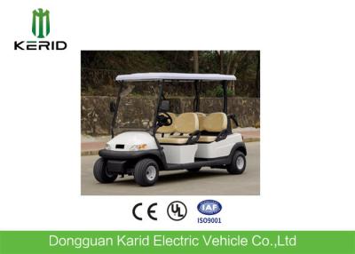 China CE Certificate Fuel Type Electric Golf Carts White Model 4 Passengers Cheap Golf Buggy For Sale for sale