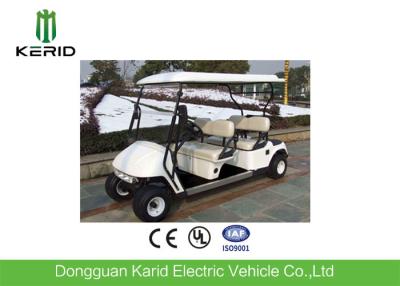 China Fuel Type White Electric Golf Carts , 4 Passengers Golf Buggy Car for sale