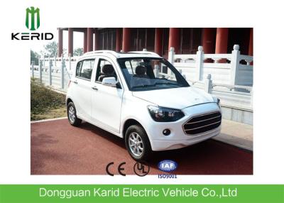 Китай Популярные полностью электрические автомобили с 4 стилем тормоза цвета Ф/Р кожаных мест белым продается