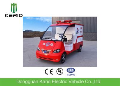 China Electric Fire Fighting Vehicle With 500L Tanker High Flow Battery Operated for sale
