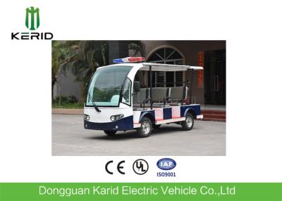 China 8 Seater Battery Powered Electric Patrol Car , Public Security Car 48V 4KW Green Energy for sale