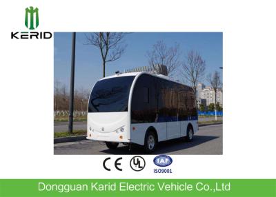 China 12 Seats Autonomous Shuttle Bus , City Self Driving Bus With Satellite Mapped Route for sale