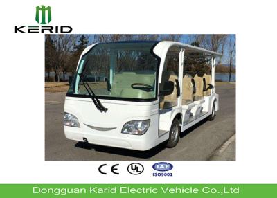 China 11 Seats Luxury Electric Shuttle Bus Tourist Vehicles For Sightseeing Easy Operation for sale