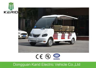China Mini Bus 8 Seater Electric Car For Sightseeing / Hotel Reception for sale