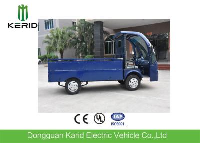 China 500kg Payload Cargo Box 2 Seater Electric Utility Vehicle With DC Motor Light Weight for sale