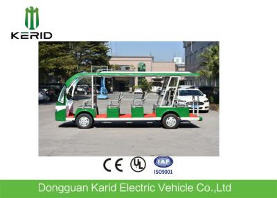 China New Energy 72V DC Motor 14 Seater Electric Passenger Vehicles With CE Certificate for sale