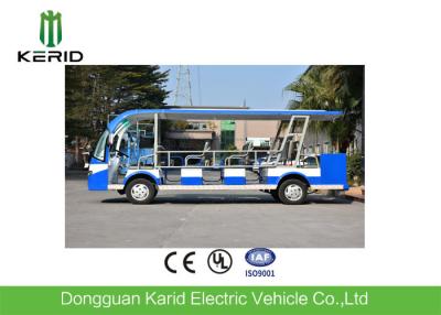 China Battery Operated Electric Shuttle Bus / Electric Sightseeing Car 14 Passengers With 72V DC Motor for sale