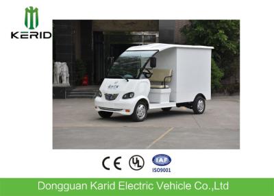 China Customized Enclosed Electric Mini Cargo Vans With 2 Passenger CE Certification for sale