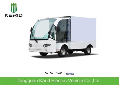 China Electric Carry Van With Enclosed Loading Box / Food Or Goods Electric Delivery Vehicles for sale