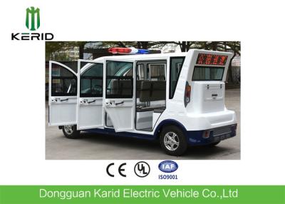 中国 Ecoの友好的な設計はリゾートのための8seatsと小屋の電池式の白い色の電気観光バスを囲みました 販売のため