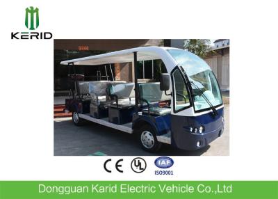 中国 折り畳み式雨陰/優秀な懸垂装置が付いている5kW 11乗客の電気観光車 販売のため