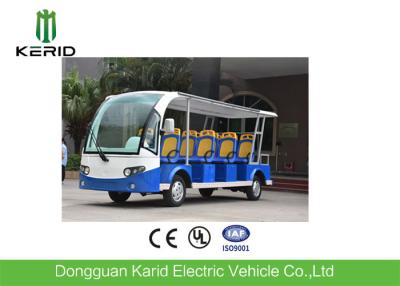 China 11 persons Battery Operated Electric Shuttle Bus 7.5KW 72V Motor for sale