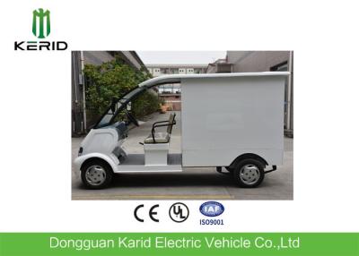 China Small Dimension 48V / 4kW Electric Cargo Van With Enclosed Container for sale