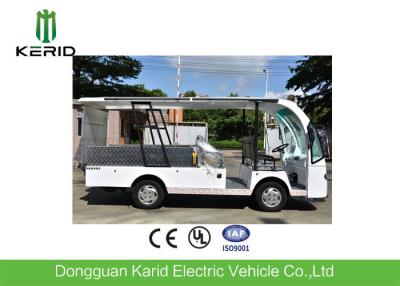 China 4 Seats Electric Utility Cargo Cart With Hydraulic Tail Lift 1000kg Payload for sale