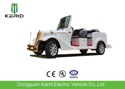China carrinhos de golfe bondes superiores abertos do motor de C.A. 48V para Sightseeing, certificação do CE à venda